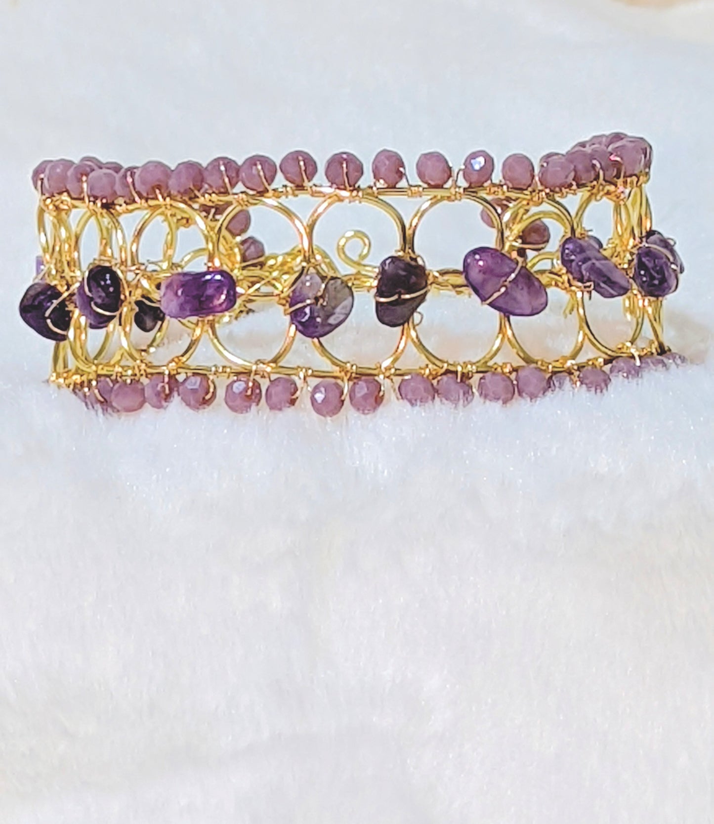 Royalty Amethyst Bracelet