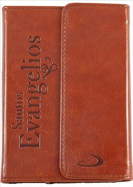 Los santos Evangelios: Modelo bolsillo Edición en piel