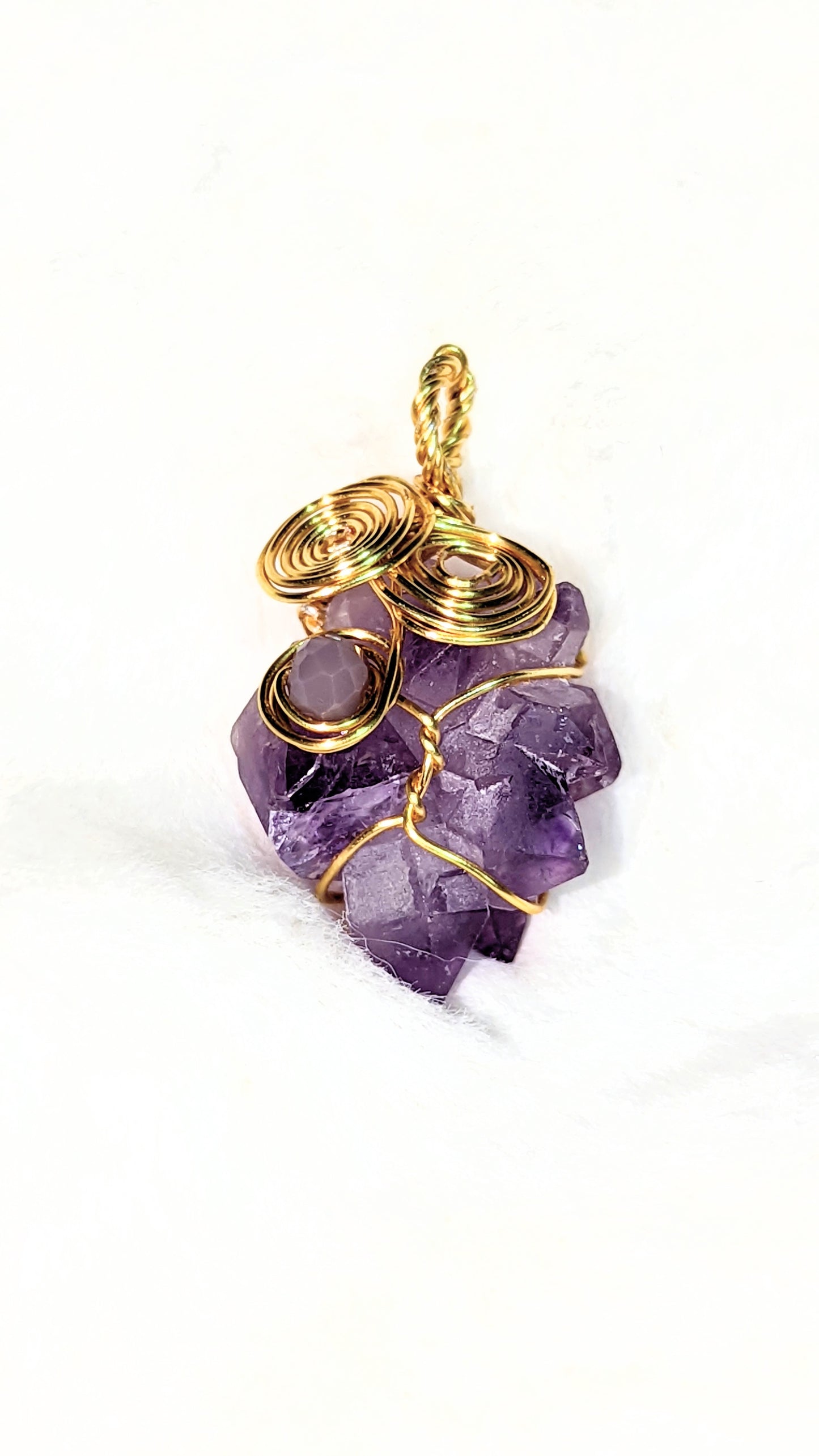 sweet amethyst pendant